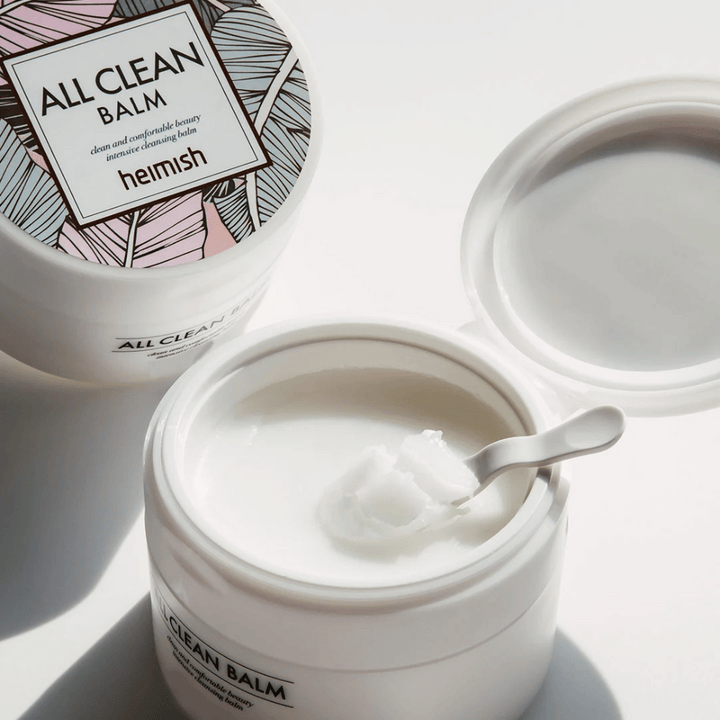 Heimish All Clean Balm 120ml – baume nettoyant coréen qui dissout le maquillage, la protection solaire et les impuretés avec une formule hydratante.
