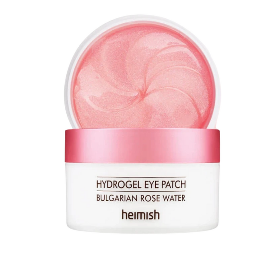Heimish Bulgarian Rose Hydrogel Eye Patch 60st avec Rynkor Benefits.