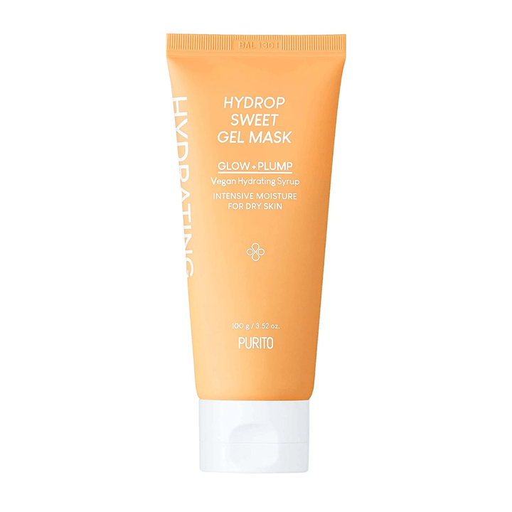 Un tube PURITO Hydrop Sweet Gel Mask 100g sur fond blanc.